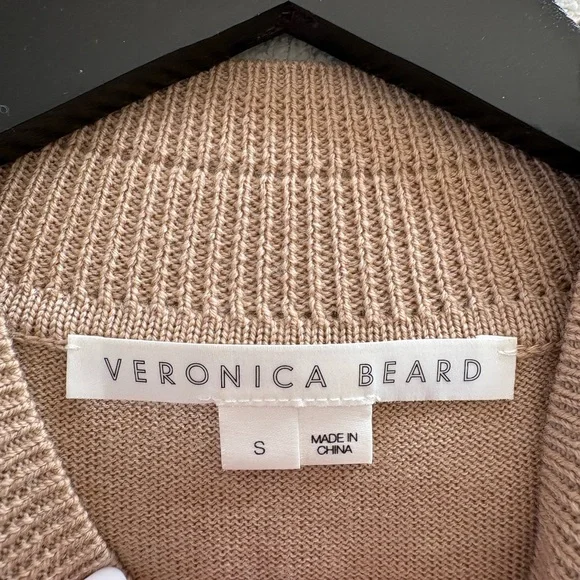 Veronica Beard Beige Knit Sweater